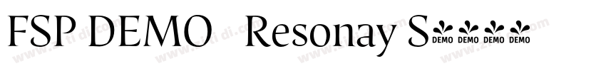 FSP DEMO   Resonay S字体转换